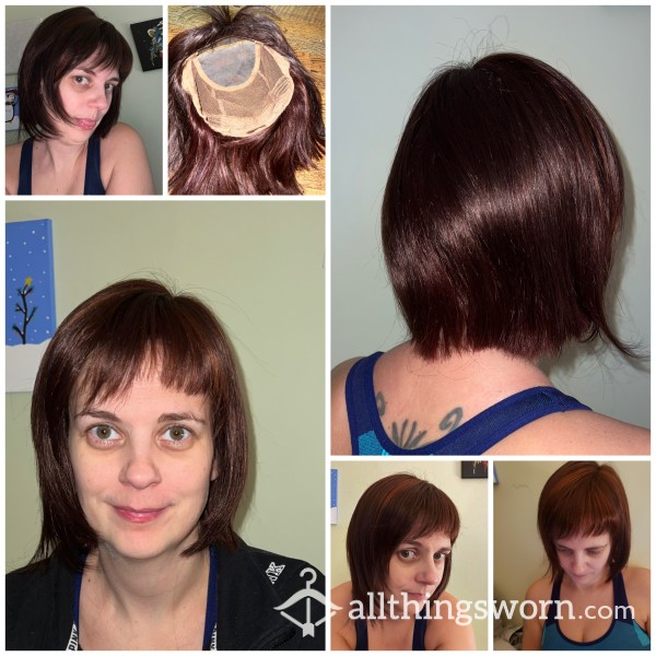 Brown Mid Length Wig