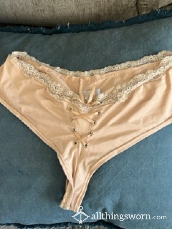 Brown Panties Juiced And Sealed