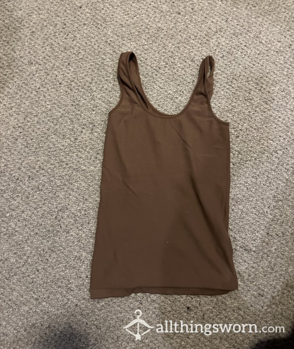 Brown Tank Top