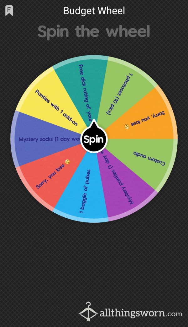 Budget Wheel