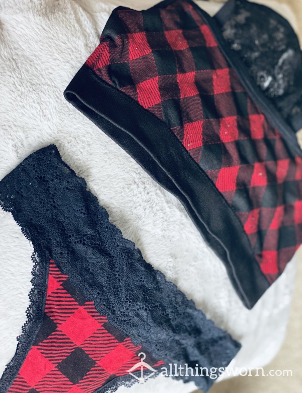 ❤️🖤Buffalo Plaid Set🖤❤️