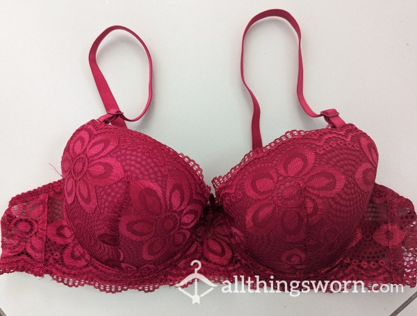 Burgundy Bra