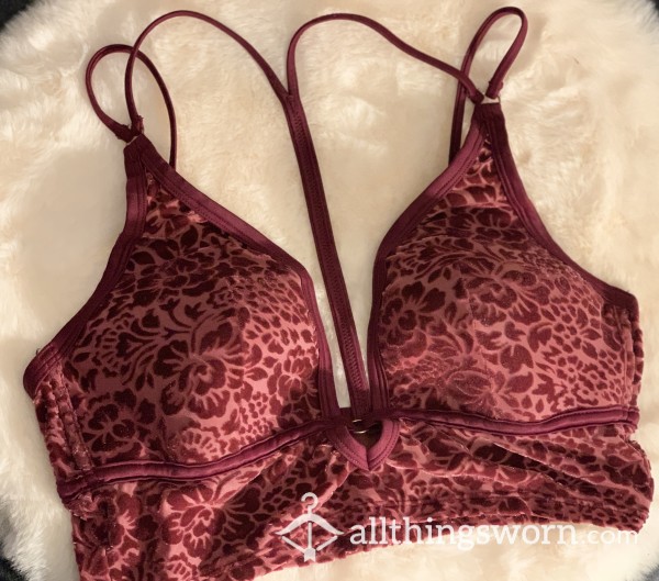 Burgundy Bralette