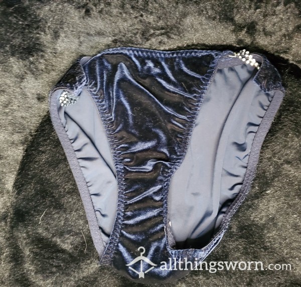 BURLESQUE ITEM- Velvet Rhinestone Panties