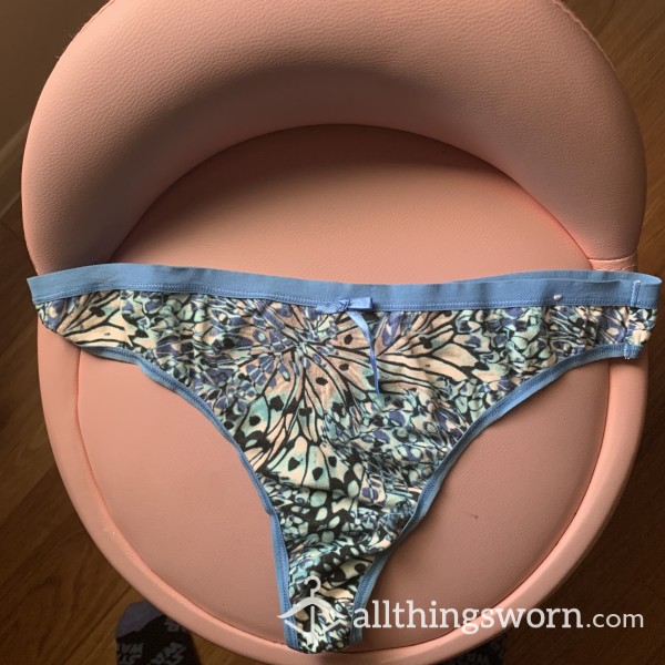 Bu*terfly Print Thong