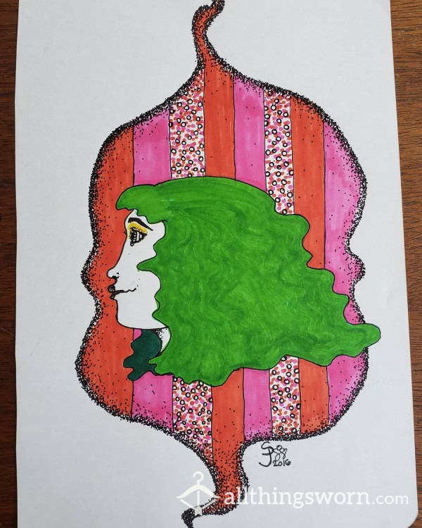 Buy My Art? Bundle♡Green Hair Love 2016