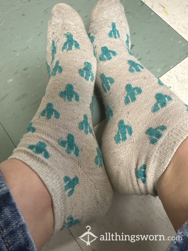 Cactus Sock. Worn 10+ Hour Day