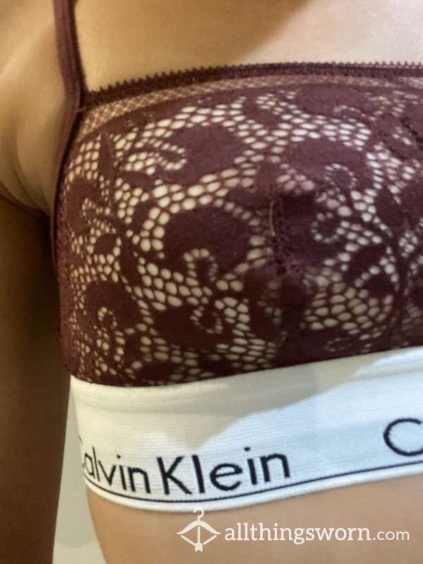 Calvin Klein Bra Lace Small T*tties