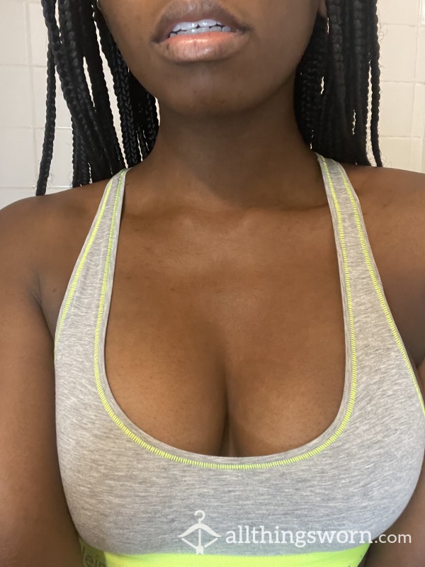 Calvin Klein Grey Sports Bra