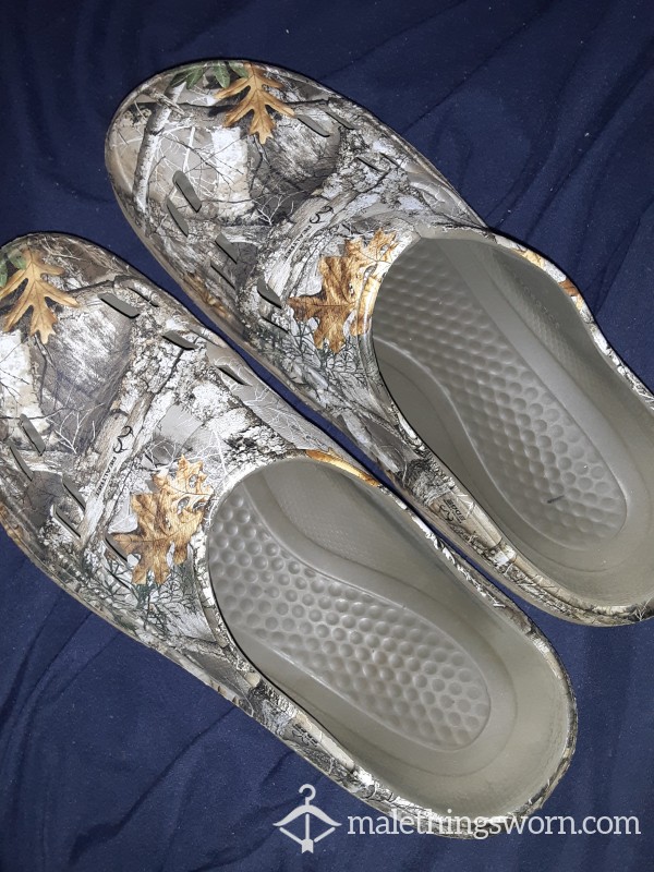 Camo Crocs