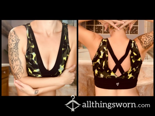 Camo Erotic Sports Bra