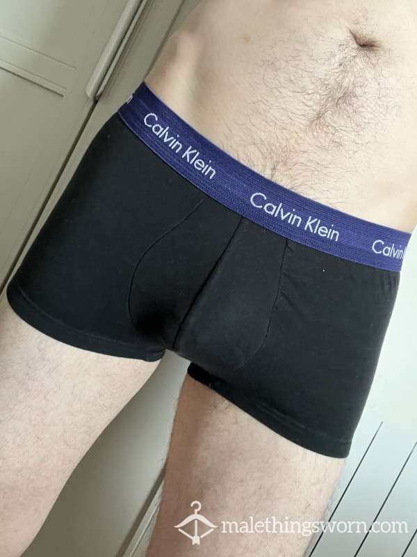 Camping Black Calvin Boxer Briefs