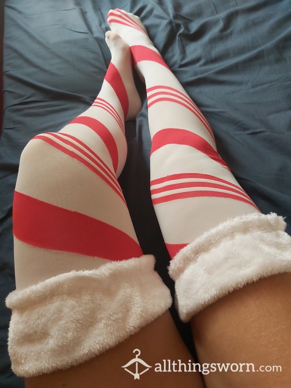 Candy Cane Stockings Large!