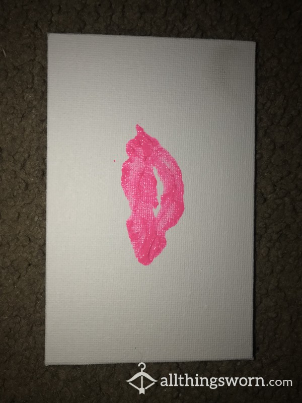 Canvas Kiss 💋 Art