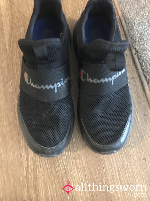 Champion Black Sneakers Size 9