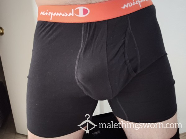 Champion Boxer Briefs Black