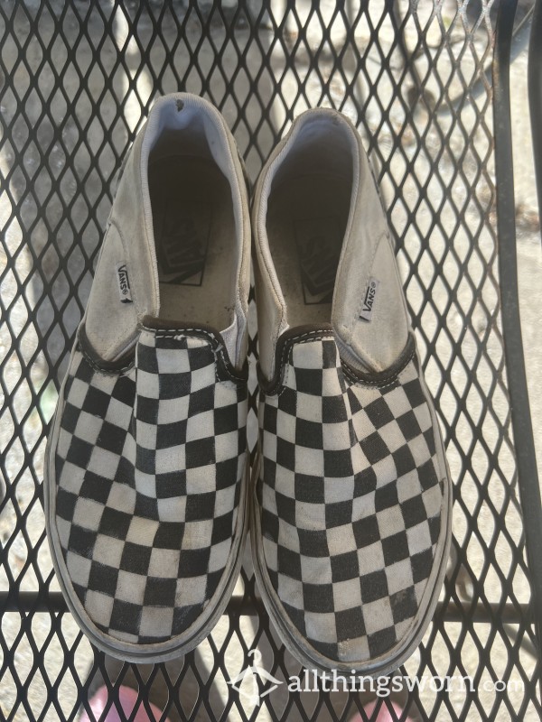 Checkered Vans