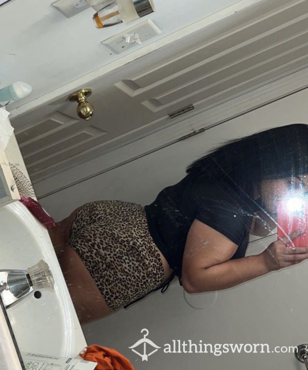 Cheetah Booty Shorts