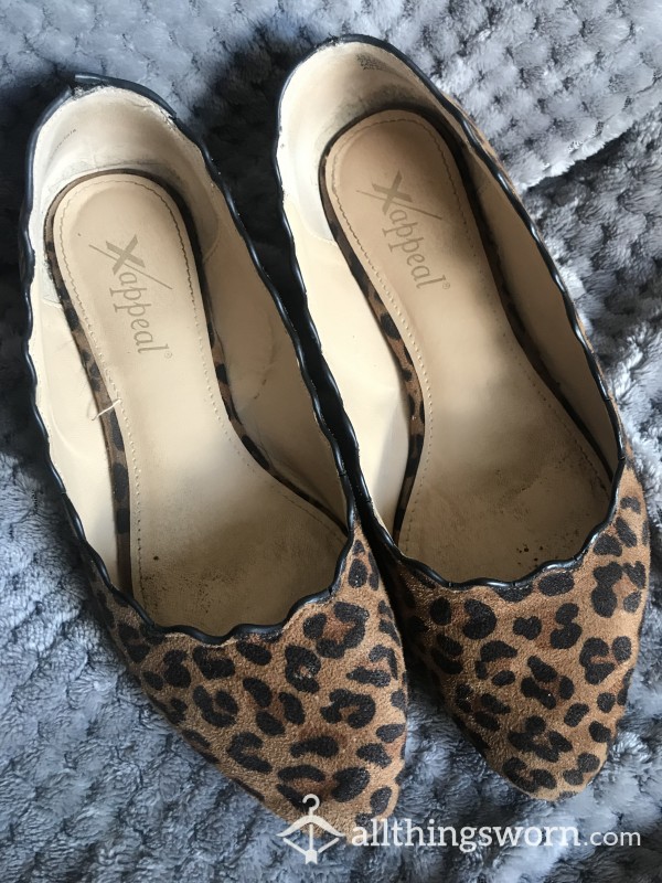 Cheetah Print Flats