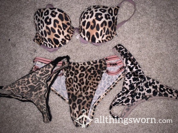 Cheetah Print Pantyset