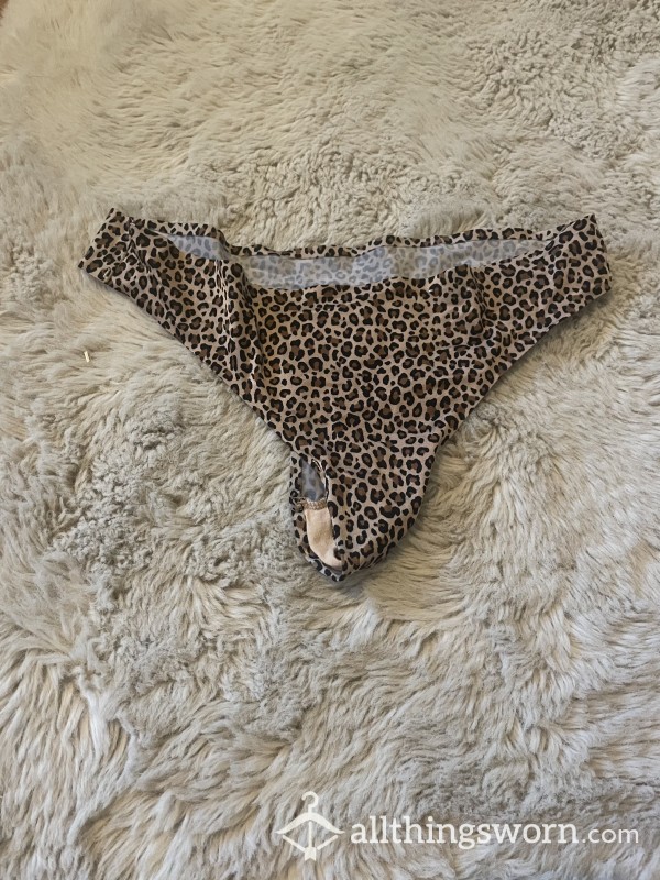 Cheetah Thong