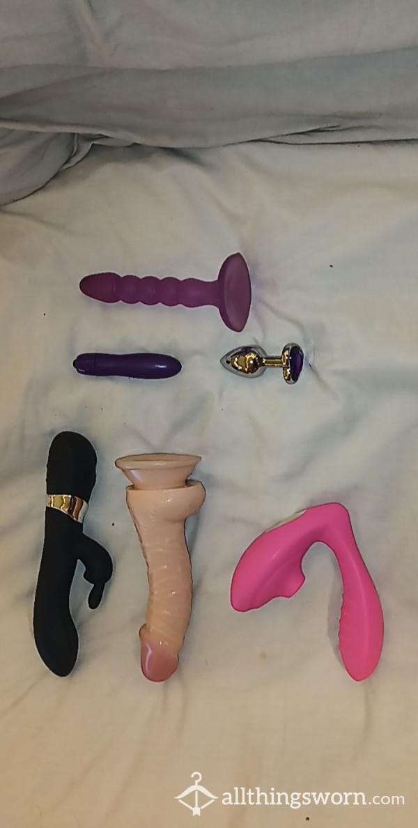 Choose Which Toy I Make Myself C*m With!