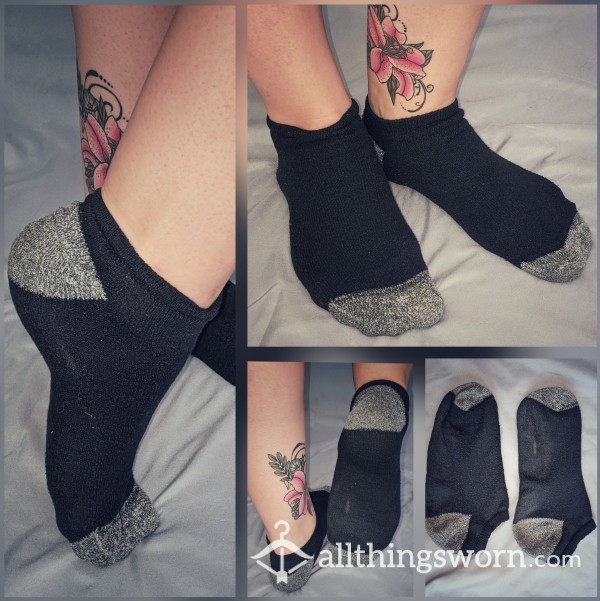 Black Ankle Socks