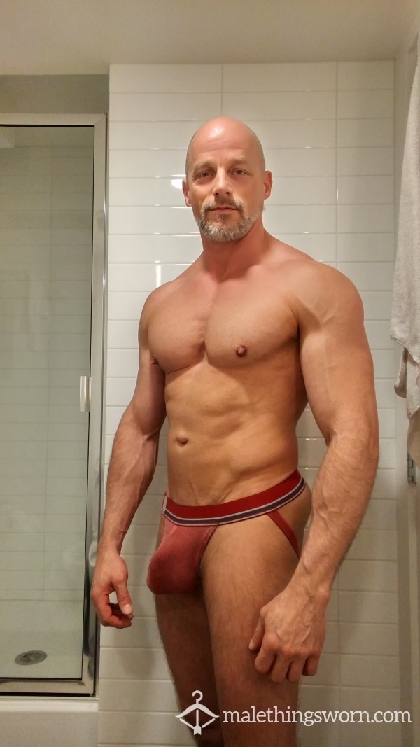 CIN-2 Well-worn Premium Red Jockstrap