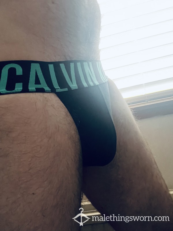 CK Black And Green Jockstrap (M)