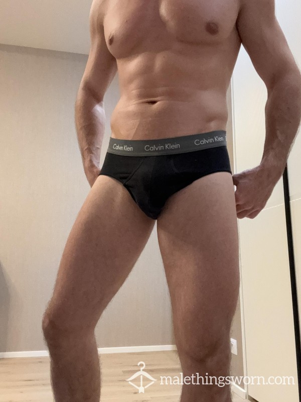 SOLD - CK Black Briefs