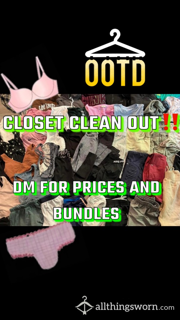 Closet Clean Out