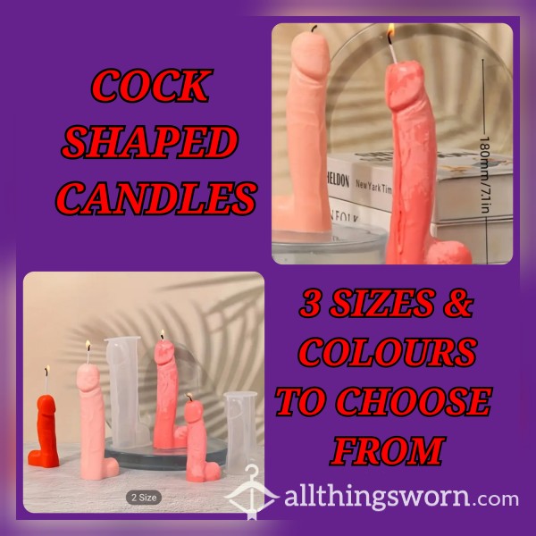 C*m Dripping C*ck - PENIS Candles Made To Order