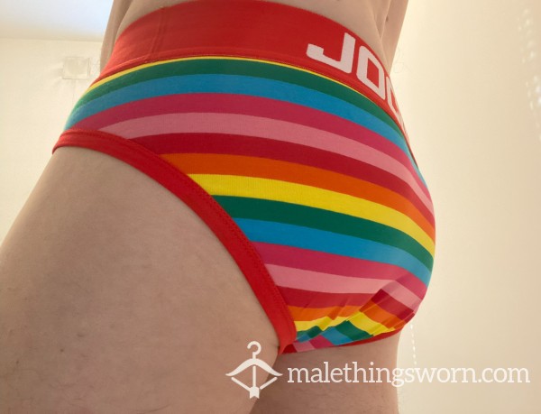 Colorful Briefs Never Been Washed