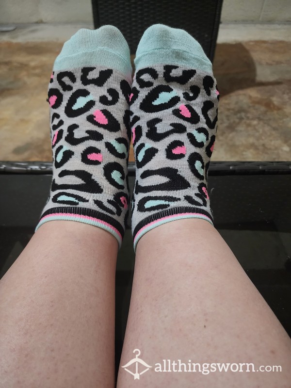 Colorful Leopard Socks