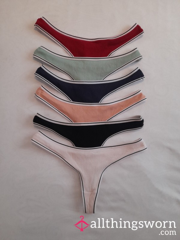 Colour Block Thongs