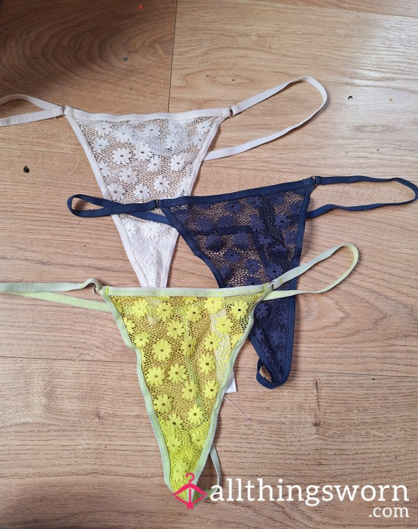 Colourful G-string Thongs