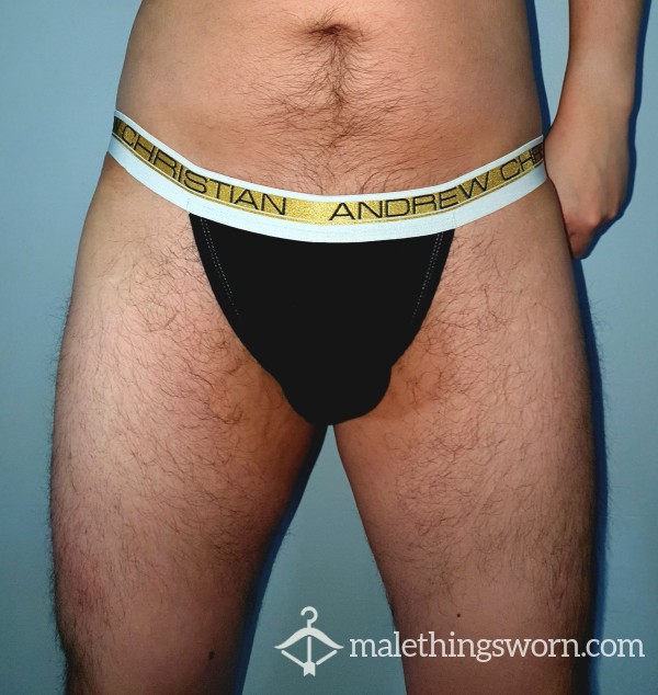 Cosy Black Jockstrap - Andrew Christian - M