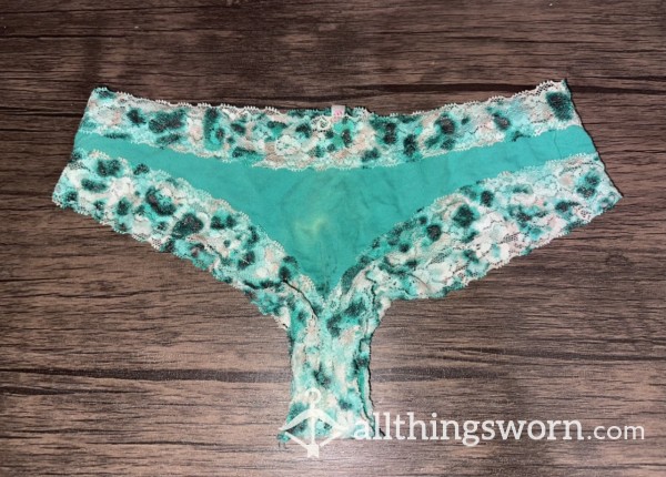 Cotton Cheeky Panties Green