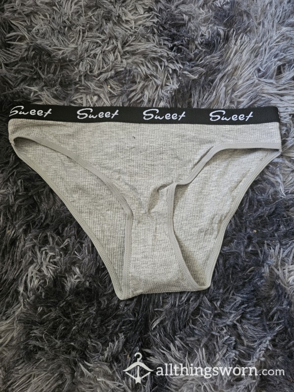 Cotton Grey Panties