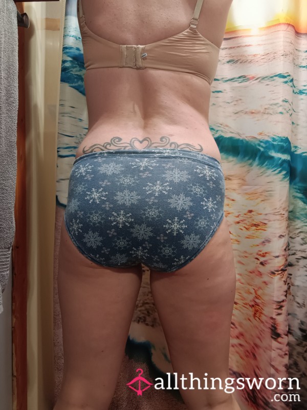 Cotton Snowflake Panties