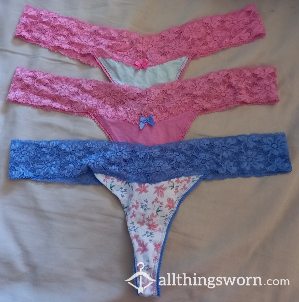 Cotton Thongs