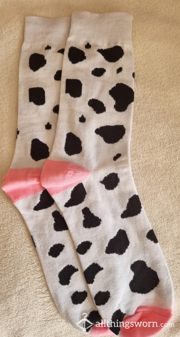 Cow Print Socks 🐄🐮