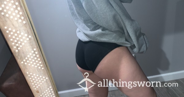 Cozy Day Black Panties