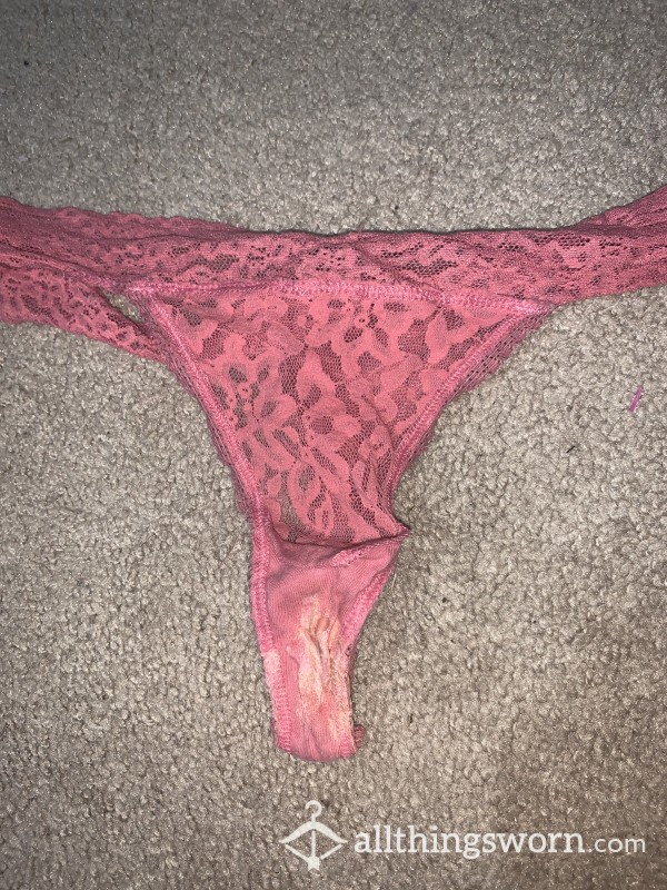 Crusty Creamed Pink Thong