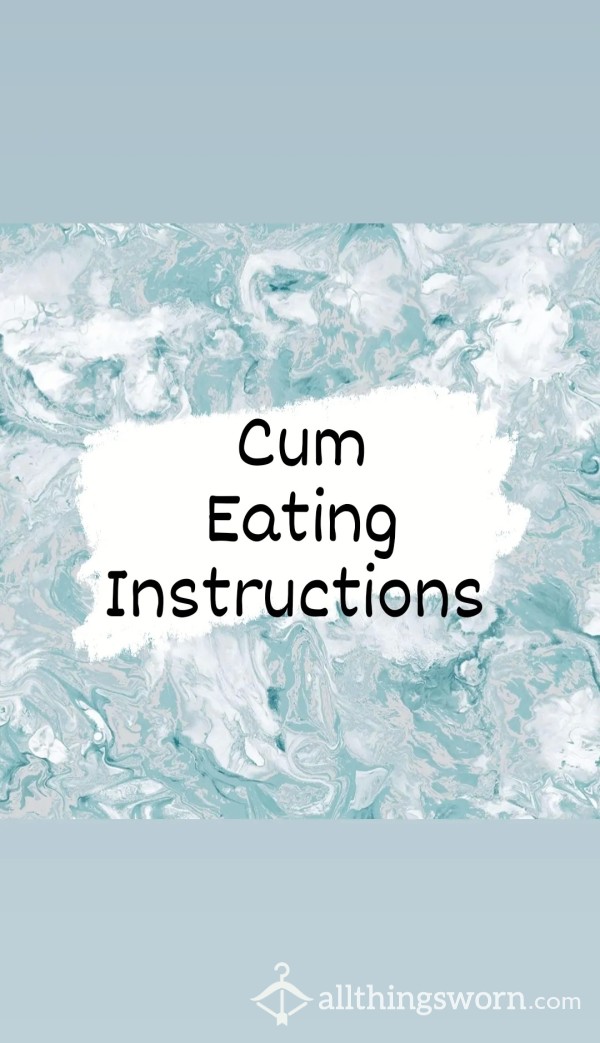 C*m Eating Instructions (Audio)