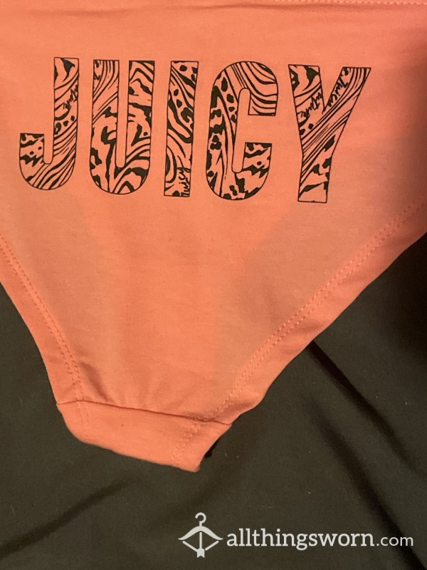 C*m Get My Juicy Brand Undies And Juicy Pu**y Undies!!