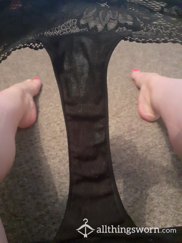 C*m Soaked, Creampie Knickers, Made To Order. Worn After S**. Ziplocked As Soon As Taken Off