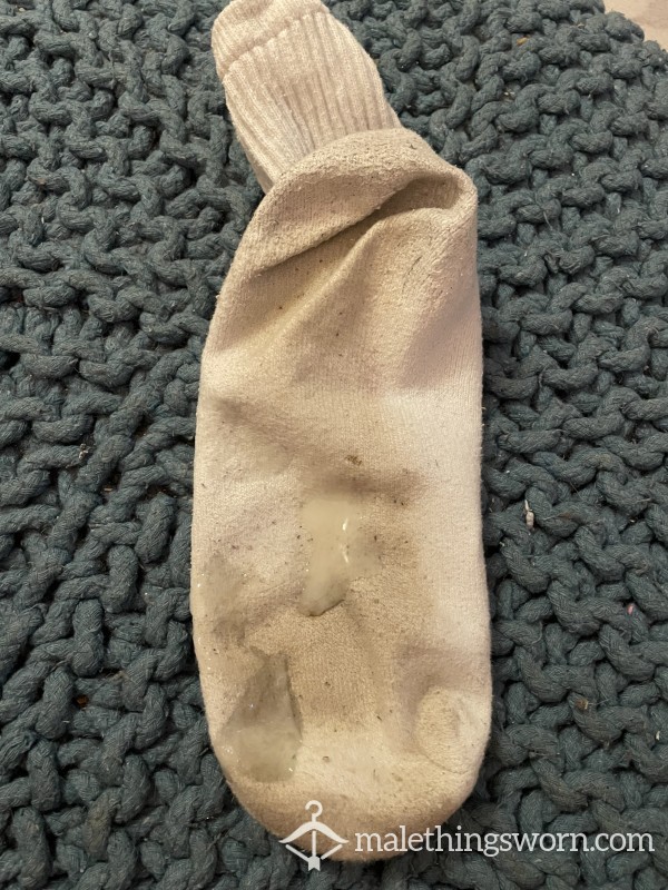 C*m Soaked Sweaty Sock