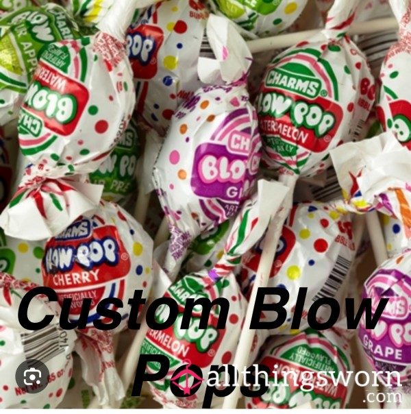 Custom Blow Pops