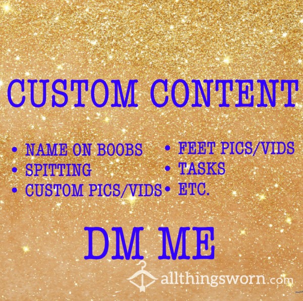 Custom Content